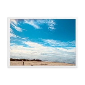 Framed matte paper poster