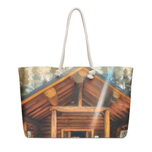 Oversized weekender bag