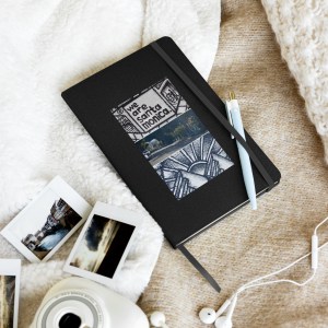 Hardcover bound notebook