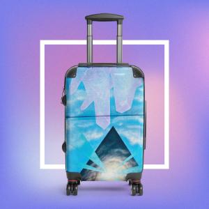 Hard-shell suitcase