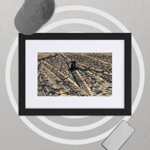 Matte Paper Framed Poster With Mat
