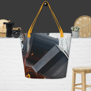All-Over Print Large Tote Bag