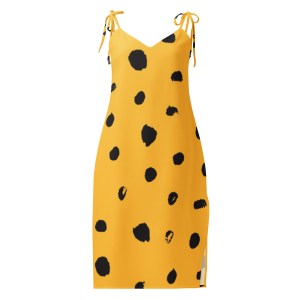 Tie-strap midi dress